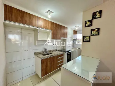 Apartamento com 2 Quartos para alugar, 56m² no Vila São Pedro, Hortolândia