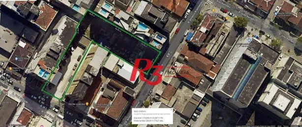 Lote/Terreno para alugar, 1365m² no Centro, São Vicente