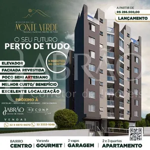 Apartamento com 3 Quartos à venda, 136m² no Centro, Barbacena