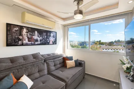 Apartamento com 2 Quartos para alugar, 55m² no Vila Nova, Porto Alegre