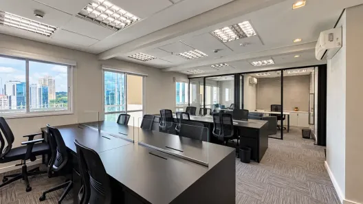 Sala Comercial com 1 Quarto para alugar, 210m² no Cidade Monções, São Paulo