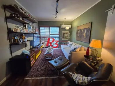 Apartamento com 3 Quartos à venda, 127m² no Ponta da Praia, Santos