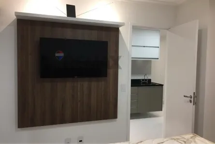 Apartamento com 1 Quarto para alugar, 38m² no Campo Belo, São Paulo