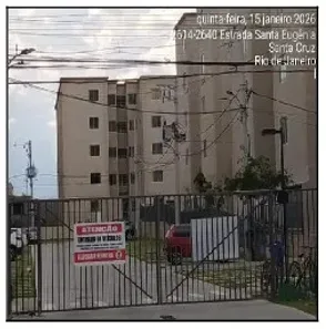 Apartamento com 1 Quarto à venda, 40m² no Santa Cruz, Rio de Janeiro