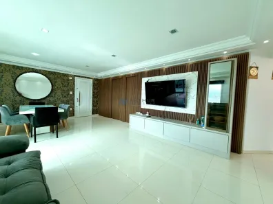 Apartamento com 3 Quartos à venda, 170m² no Boqueirão, Praia Grande