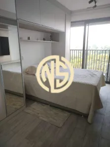 Apartamento com 1 Quarto para alugar, 24m² no Brooklin Paulista, São Paulo