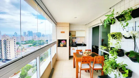 Apartamento com 3 Quartos à venda, 92m² no Ponta da Praia, Santos