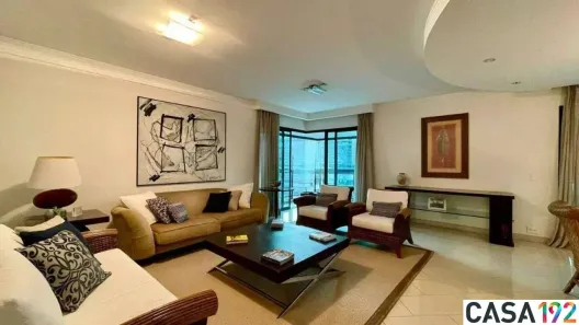 Apartamento com 3 Quartos para alugar, 242m² no Campo Belo, São Paulo