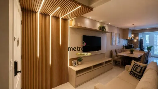 Apartamento com 2 Quartos à venda, 50m² no Campestre, Santo André
