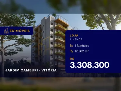 Ponto Comercial à venda, 123m² no Jardim Camburi, Vitória