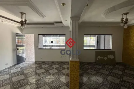 Sobrado com 5 Quartos para venda ou aluguel, 374m² no Vila Scarpelli, Santo André