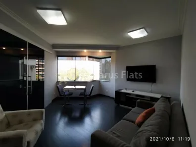 Flat com 1 Quarto para alugar, 45m² no Paraíso do Morumbi, São Paulo
