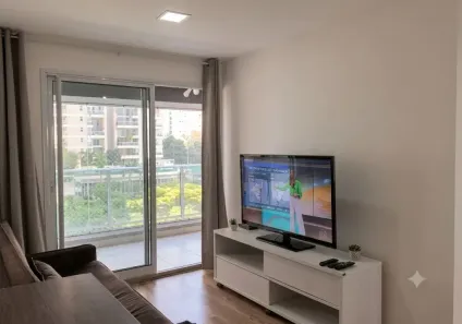 Apartamento com 1 Quarto para alugar, 50m² no Campo Belo, São Paulo