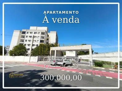 Apartamento com 2 Quartos à venda, 49m² no Conjunto Jacaraípe, Serra