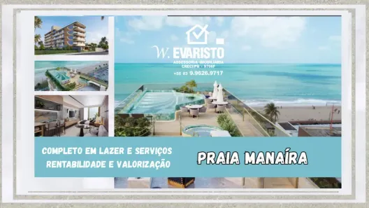 Apartamento com 1 Quarto à venda, 30m² no Manaíra, João Pessoa