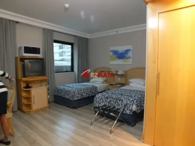 Flat com 1 Quarto para alugar, 32m² no Higienópolis, São Paulo