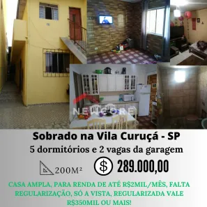 Casa com 5 Quartos à venda, 150m² no Jardim Senice, São Paulo