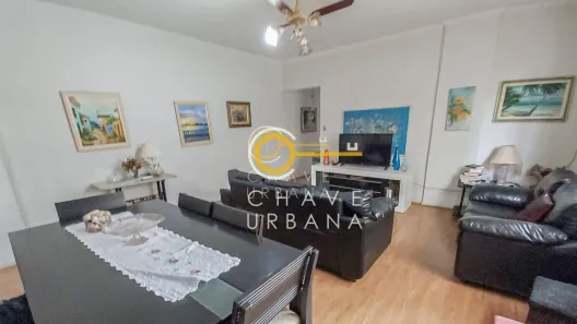 Apartamento com 3 Quartos à venda, 136m² no José Menino, Santos