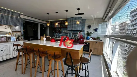 Apartamento com 4 Quartos à venda, 255m² no Aparecida, Santos