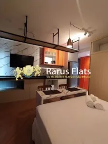 Flat com 1 Quarto para alugar, 26m² no Indianópolis, São Paulo