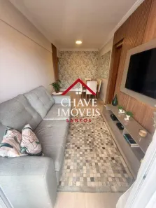 Apartamento com 2 Quartos à venda, 75m² no Marapé, Santos