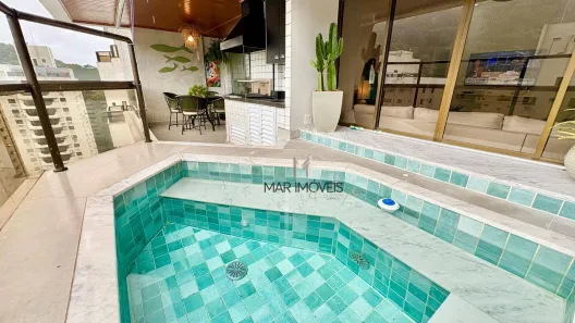 Apartamento com 3 Quartos à venda, 140m² no Pitangueiras, Guarujá