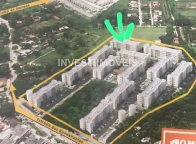 Apartamento com 3 Quartos à venda, 53m² no Vargem Grande, Rio de Janeiro