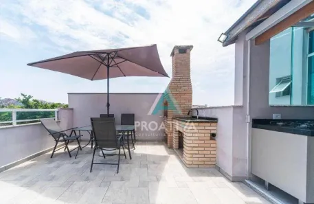 Cobertura com 2 Quartos para alugar, 91m² no Jardim Teles de Menezes, Santo André