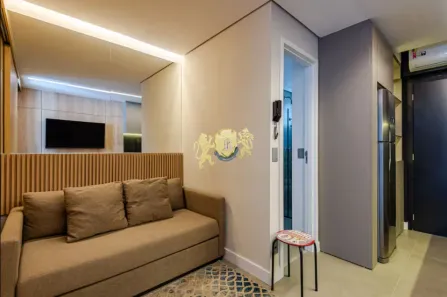 Flat com 1 Quarto para alugar, 27m² no Itaim Bibi, São Paulo