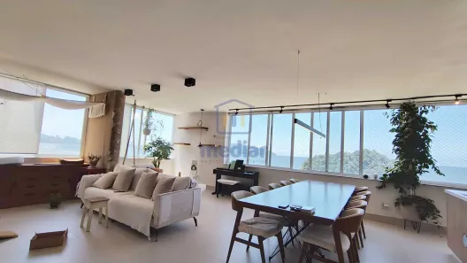 Apartamento com 3 Quartos à venda, 190m² no José Menino, Santos