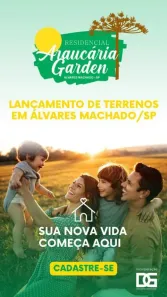 Lote/Terreno à venda, 160m² no Residencial Araucária Garden, Álvares Machado