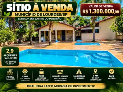 Fazenda/Sítio com 3 Quartos à venda, 70180m² no Centro, Lourdes