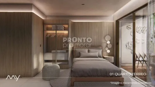 Flat com 1 Quarto à venda, 26m² no Centro, Ipojuca