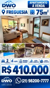 Apartamento com 2 Quartos à venda, 75m² no Freguesia (Jacarepaguá), Rio de Janeiro