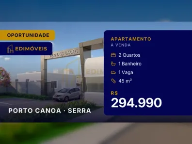 Apartamento com 2 Quartos à venda, 45m² no Porto Canoa, Serra