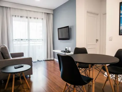 Flat com 2 Quartos à venda, 54m² no Cidade Monções, São Paulo