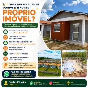 Casa de Condomínio com 2 Quartos à venda, 54m² no , Iranduba