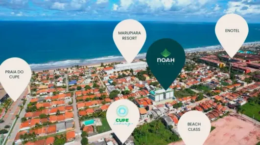 Apartamento com 1 Quarto à venda, 22m² no Porto de Galinhas, Ipojuca