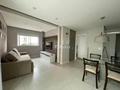 Apartamento com 1 Quarto para alugar, 66m² no Alphaville Centro Industrial e Empresarial/Alphaville., Barueri