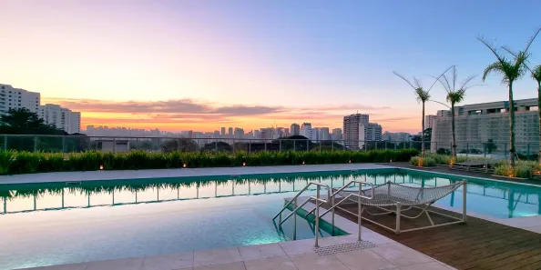 Apartamento com 1 Quarto para venda ou aluguel, 27m² no Santo Amaro, São Paulo