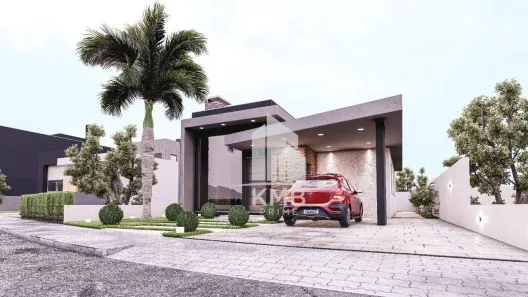 Casa de Condomínio com 3 Quartos à venda, 131m² no São Vicente, Gravataí