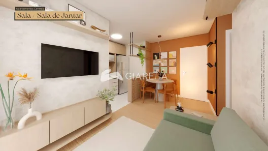 Apartamento com 1 Quarto à venda, 55m² no Vila Industrial, Toledo