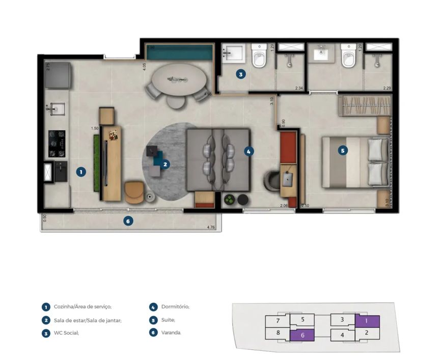 DUO E-RESIDENCE no São Judas, São Paulo