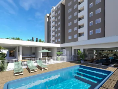 Apartamento com 2 Quartos à venda, 56m² no Rio Caveiras, Biguaçu