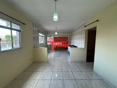 Casa com 1 Quarto para alugar, 55m² no Vila Alzira, Santo André