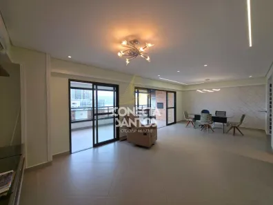 Apartamento com 3 Quartos para venda ou aluguel, 132m² no Ponta da Praia, Santos