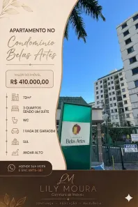 Apartamento com 3 Quartos à venda, 72m² no Farolândia, Aracaju