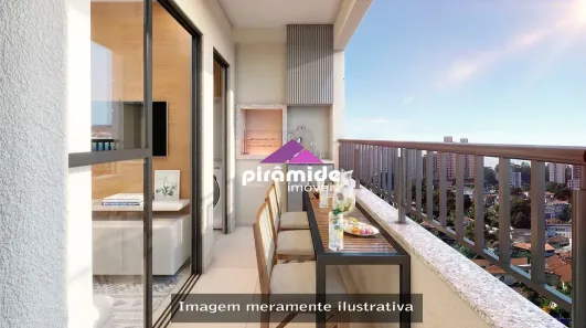 Apartamento com 2 Quartos à venda, 57m² no Conjunto Residencial Trinta e Um de Março, São José dos Campos