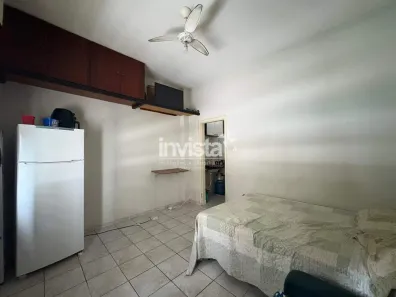 Apartamento com 1 Quarto à venda, 27m² no Embaré, Santos