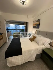 Flat com 1 Quarto para alugar, 32m² no Jardim das Acácias, São Paulo